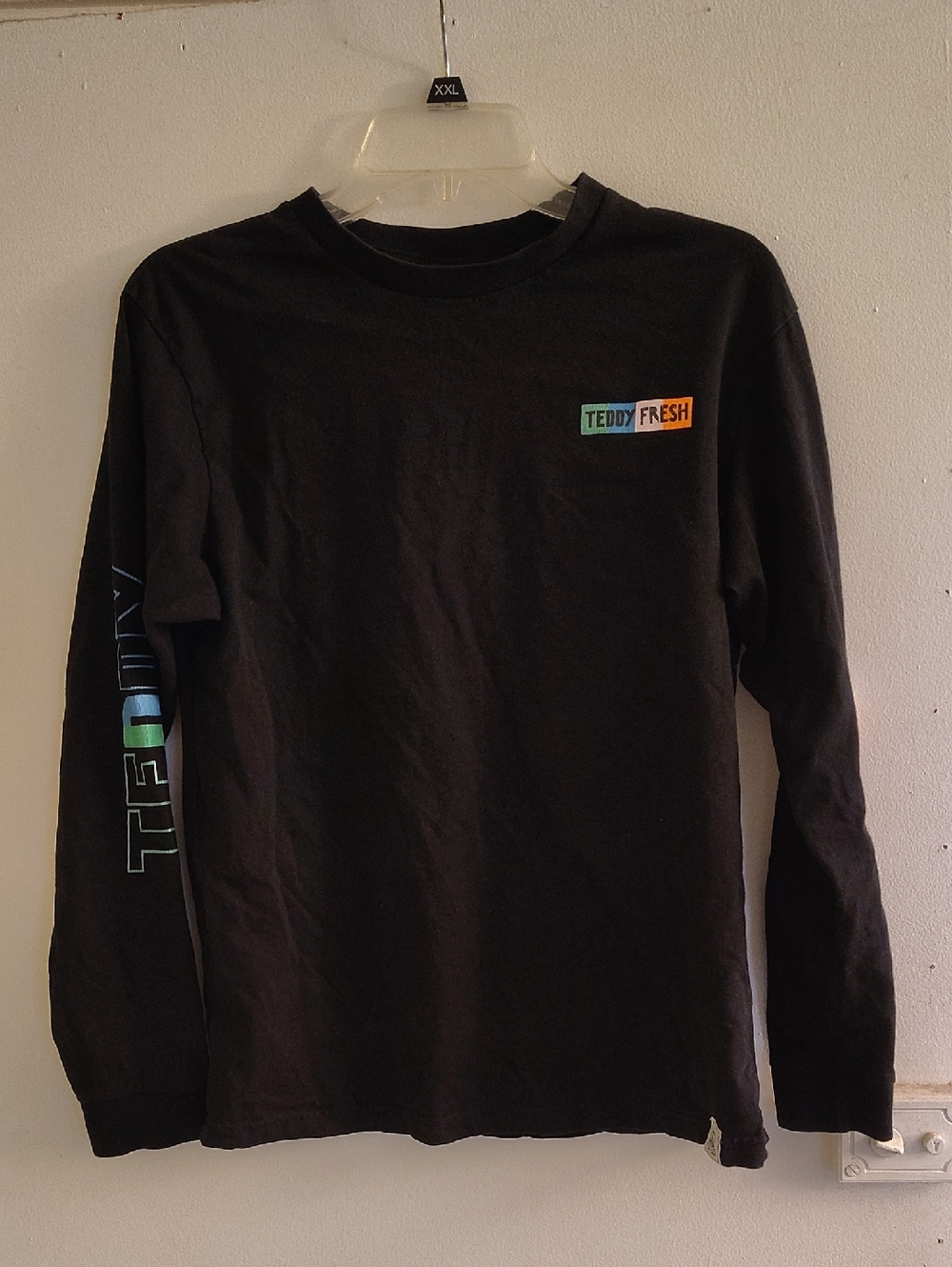 Teddy Fresh Black Long Sleeve Shirt